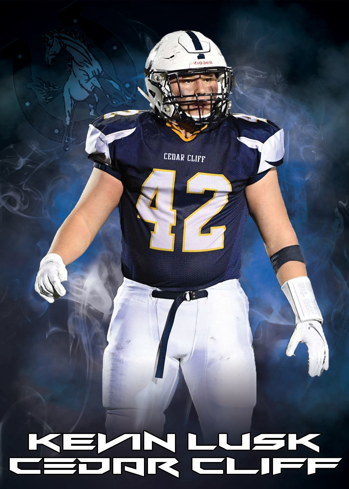 First Team: Kevin Lusk, Cedar Cliff